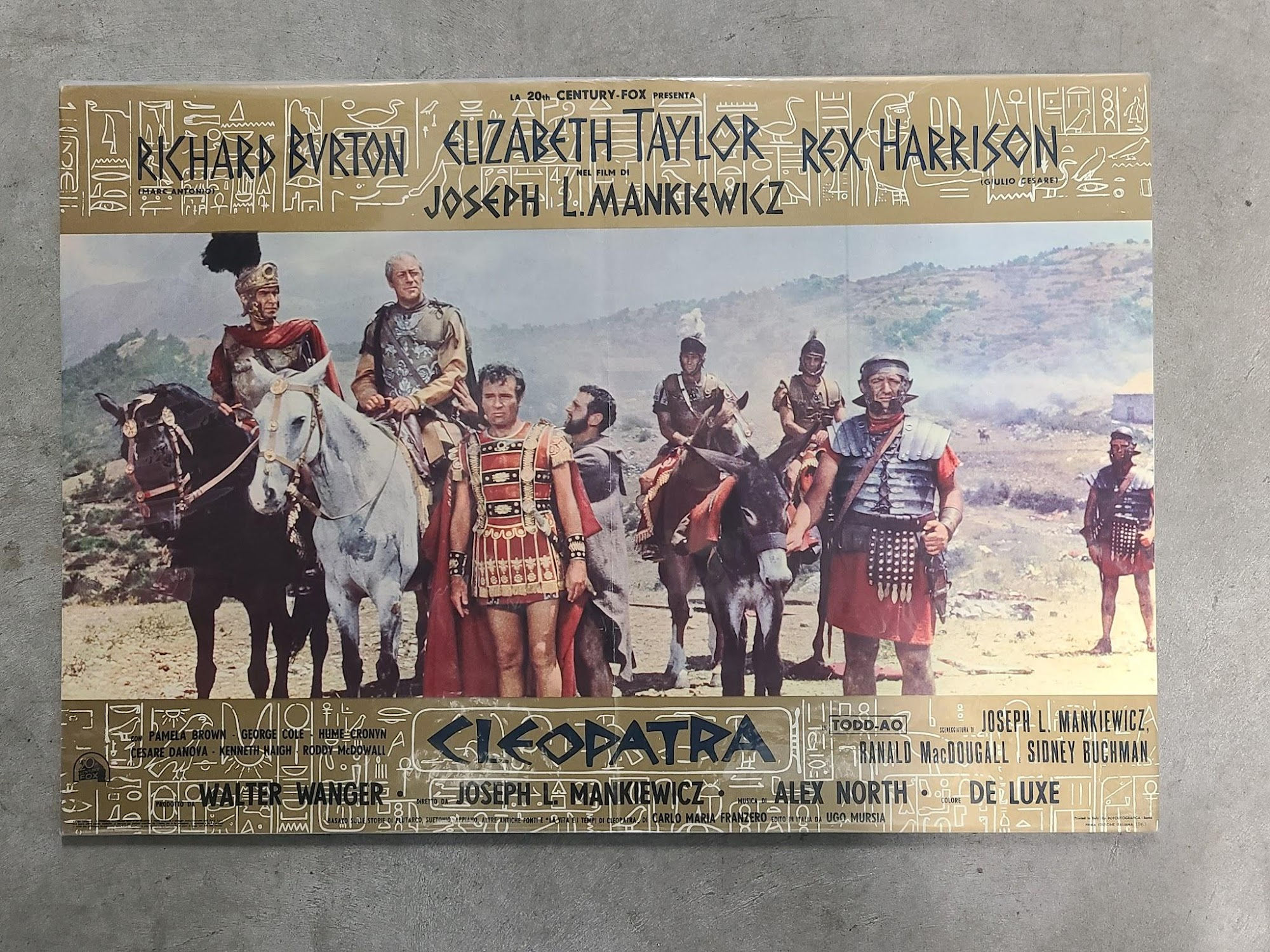 Cleopatra 1963 Fotobusta