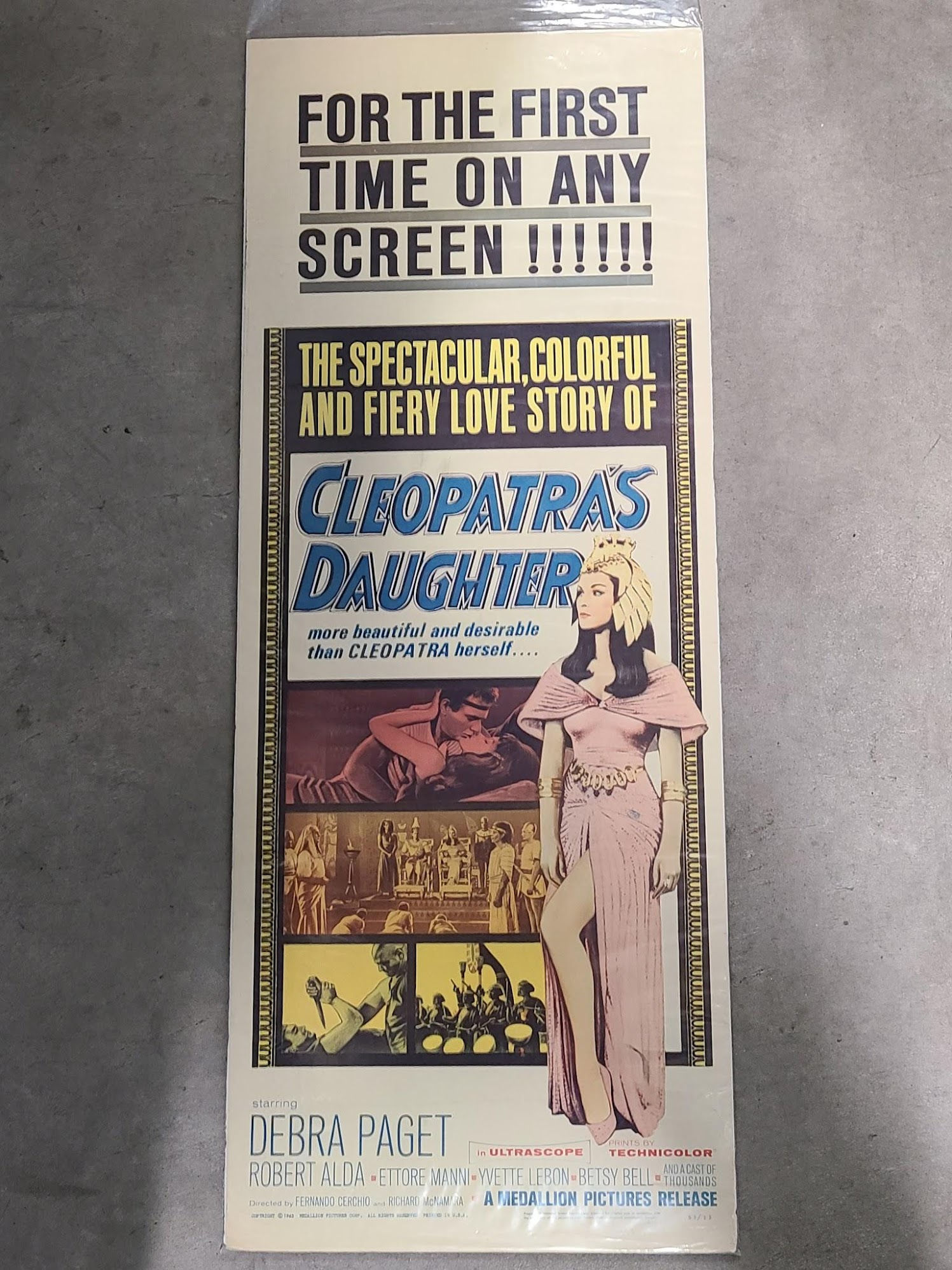 Cleopatra's Daughter 1963 Inserts
