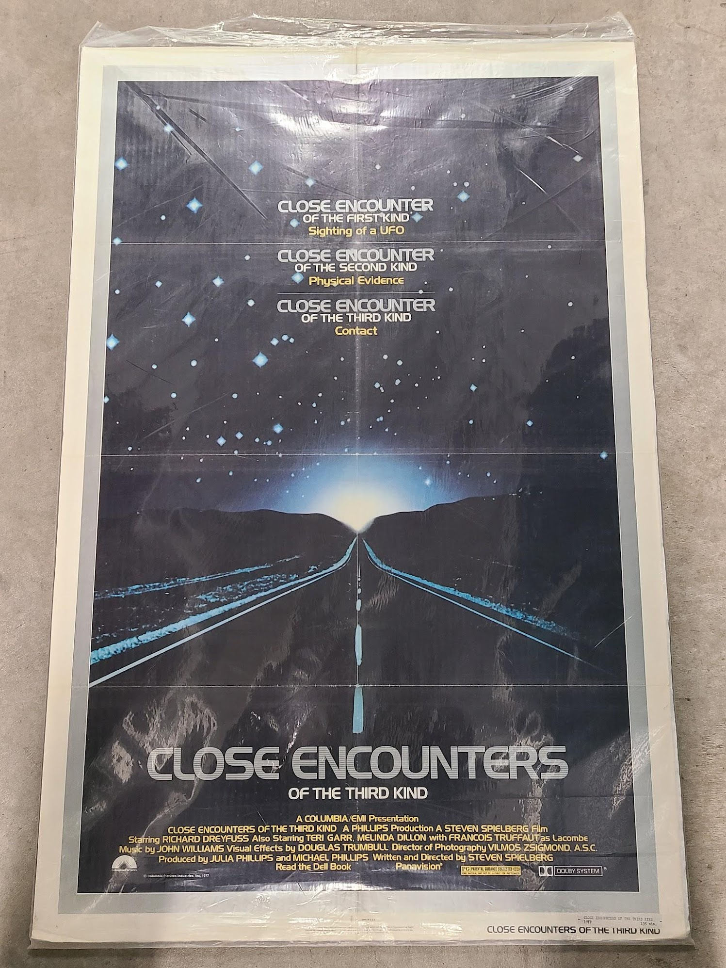 Close Encounters Of The Third Kind 1977 1 Sheets/US