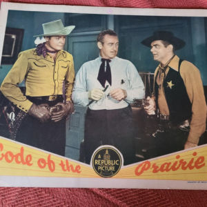 Code of the Prairie 1944 Western Lobby Cards