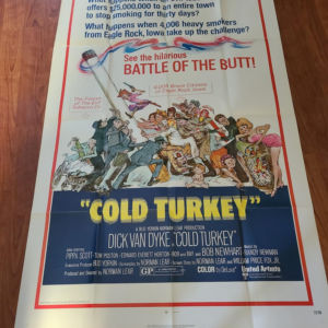 Cold Turkey 1971 1 Sheets/US