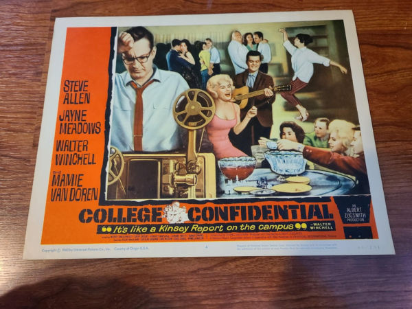 College Confidential 1960 Title Cards