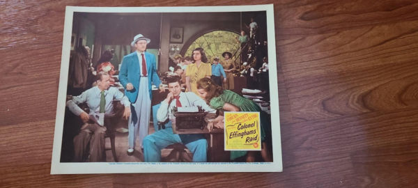 Colonel Effingham's Raid 1945 General Lobby Cards