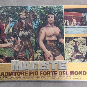 Colossus Of The Arena 1962 Fotobusta