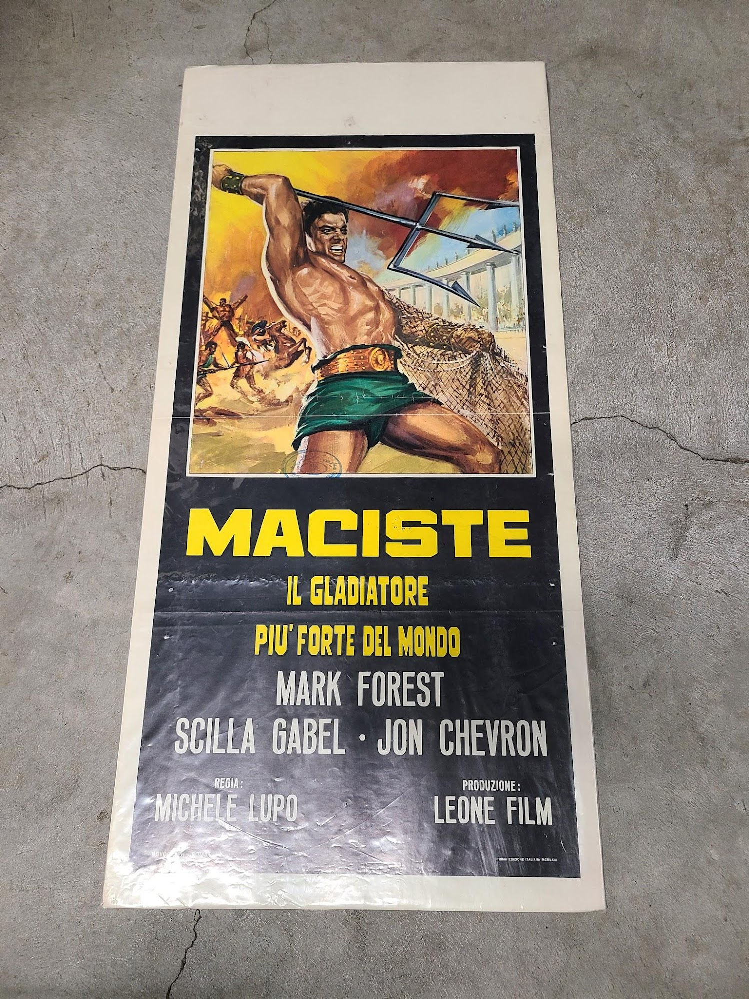 Colossus of the  Arena 1962 Locodina
