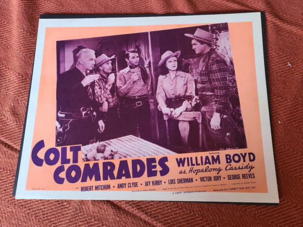 Colt Comrades 1943 Western Lobby Cards