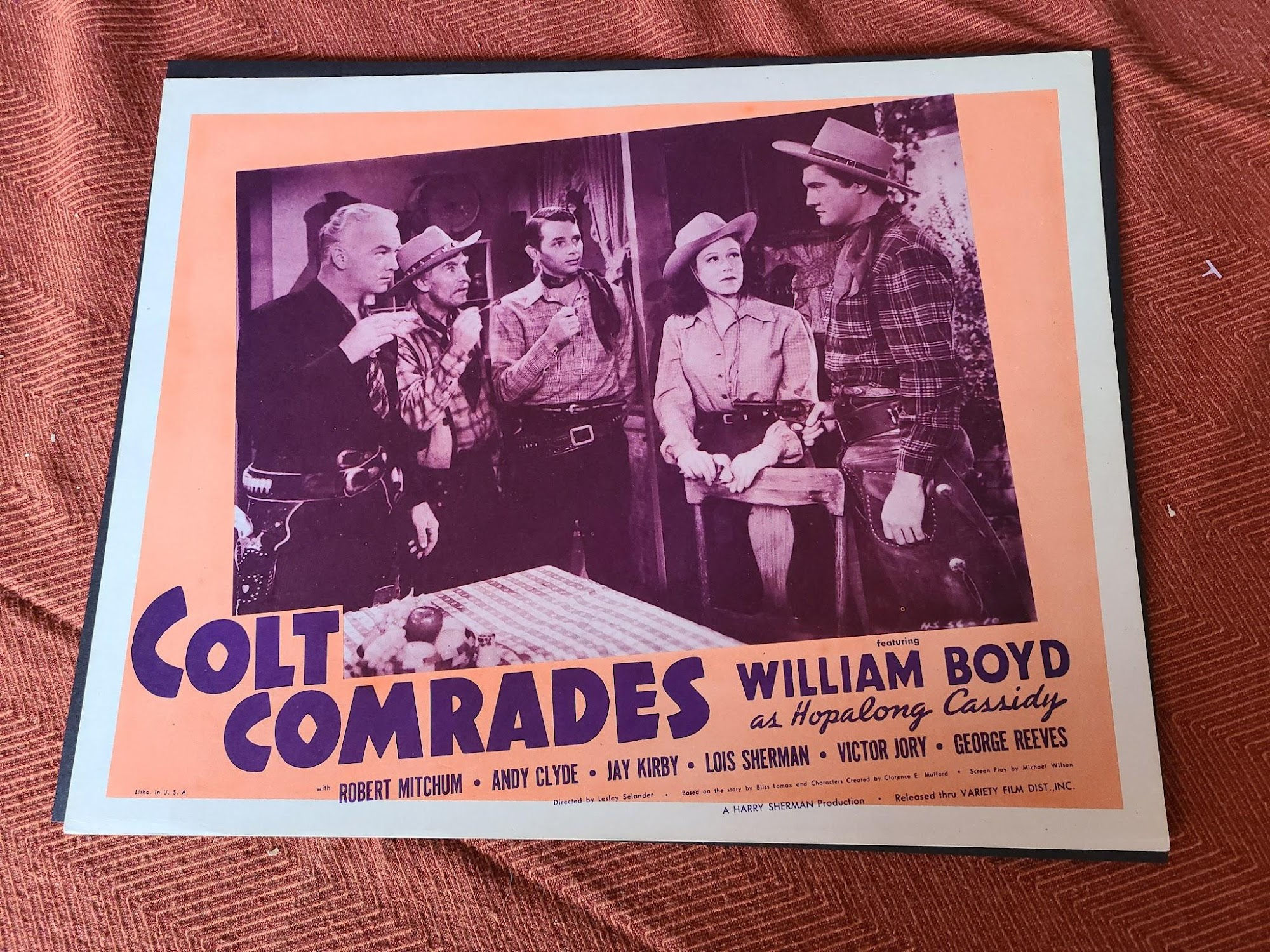 Colt Comrades 1943 Western Lobby Cards