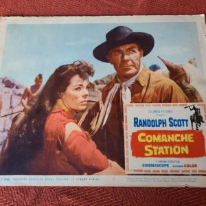 Comanche Station 1960 Western Lobby Cards