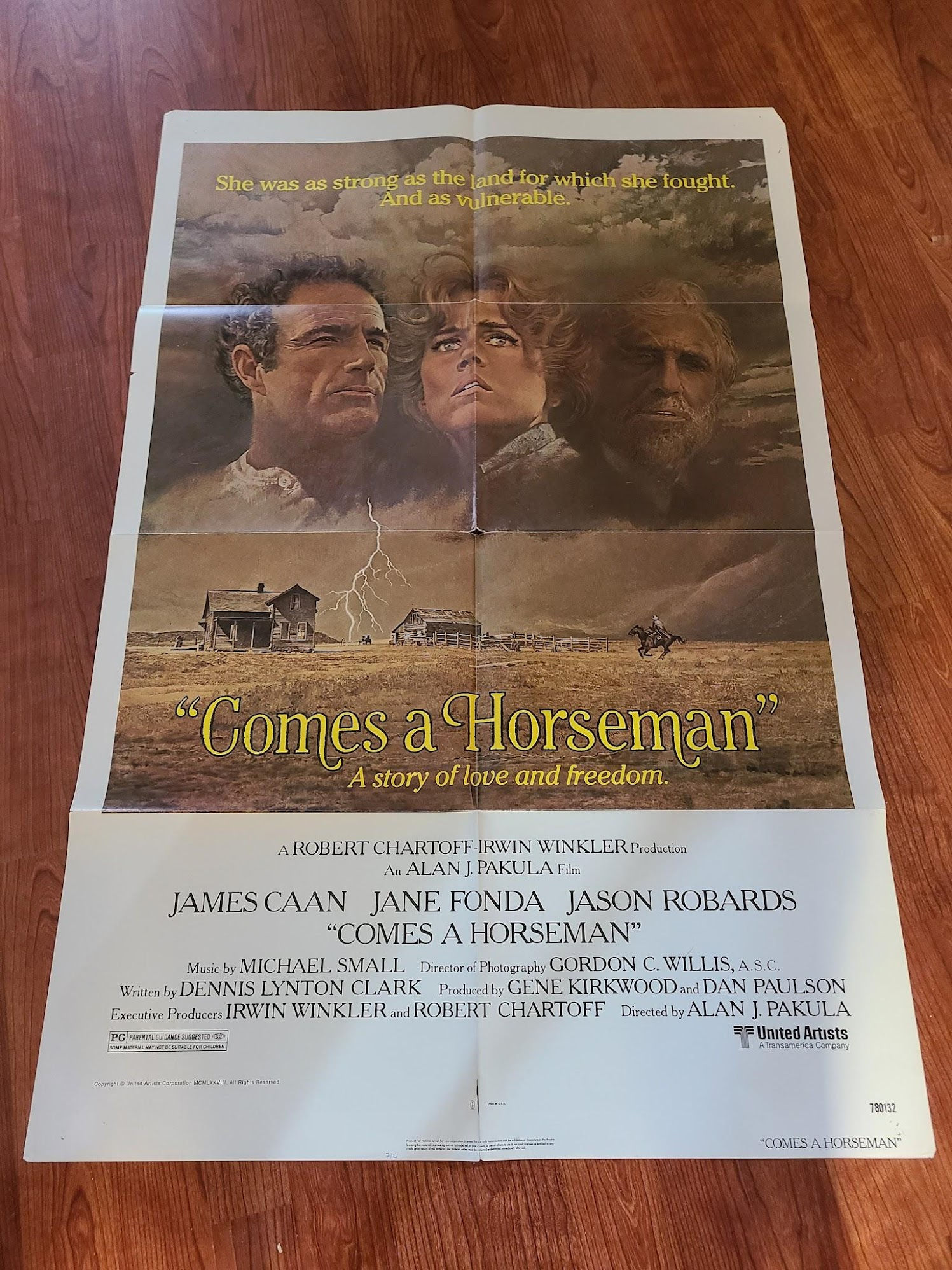 Come a Horseman 1978 1 Sheets/US