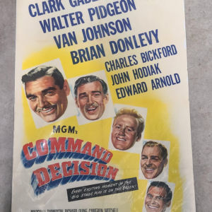 Command Decison 1949 1 Sheets/US