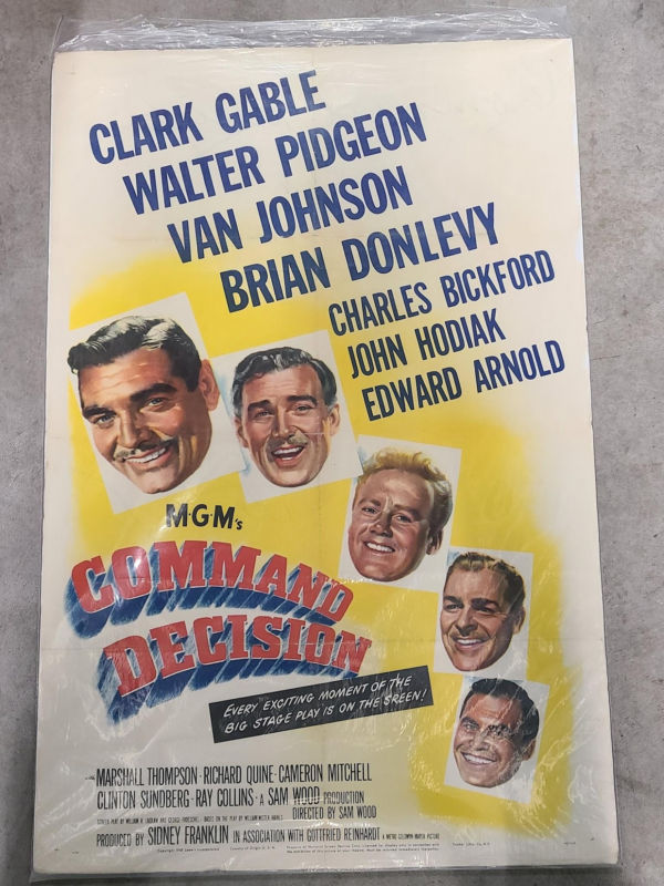 Command Decison 1949 1 Sheets/US