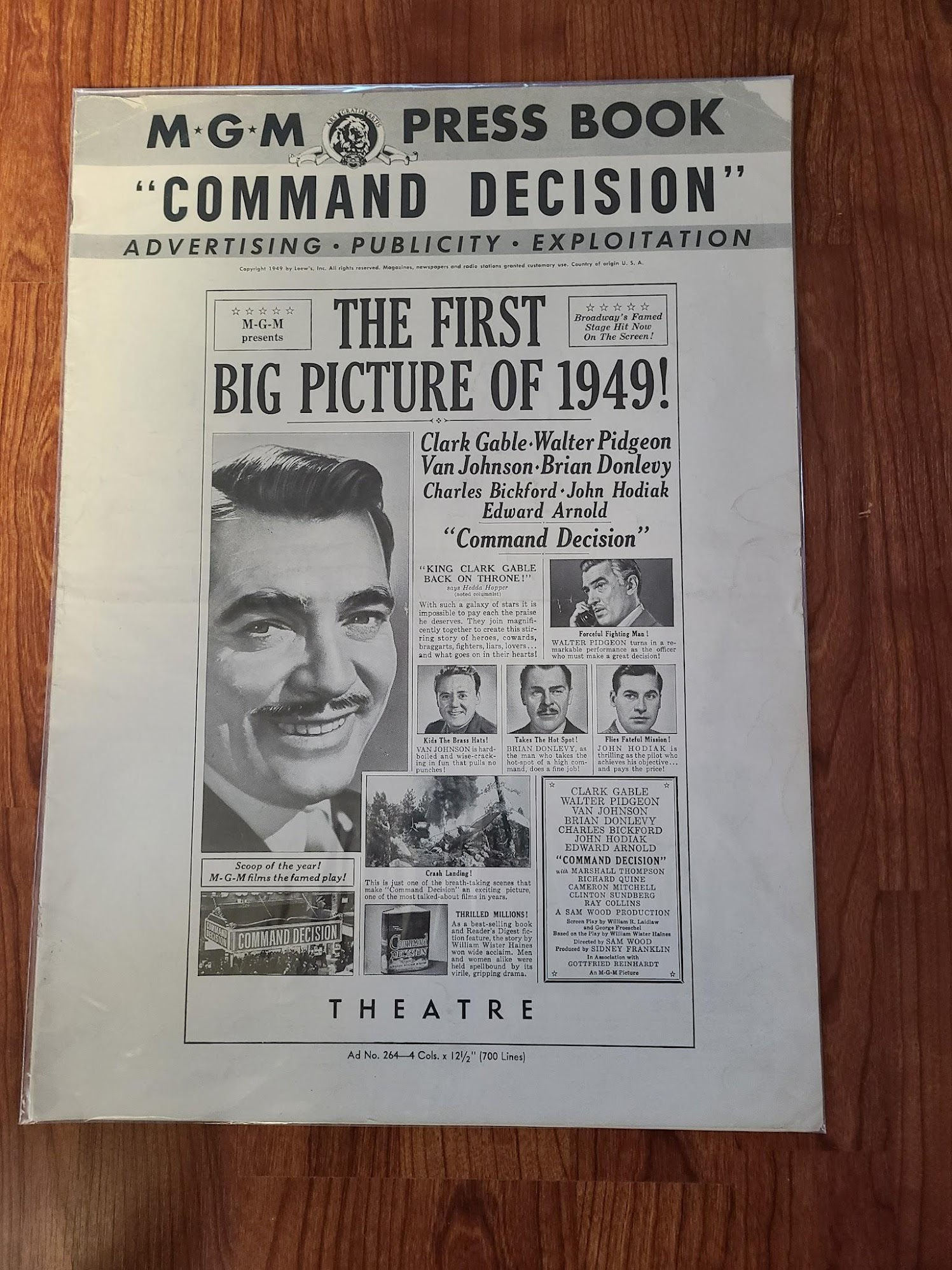 Command Decison 1949 Press Books