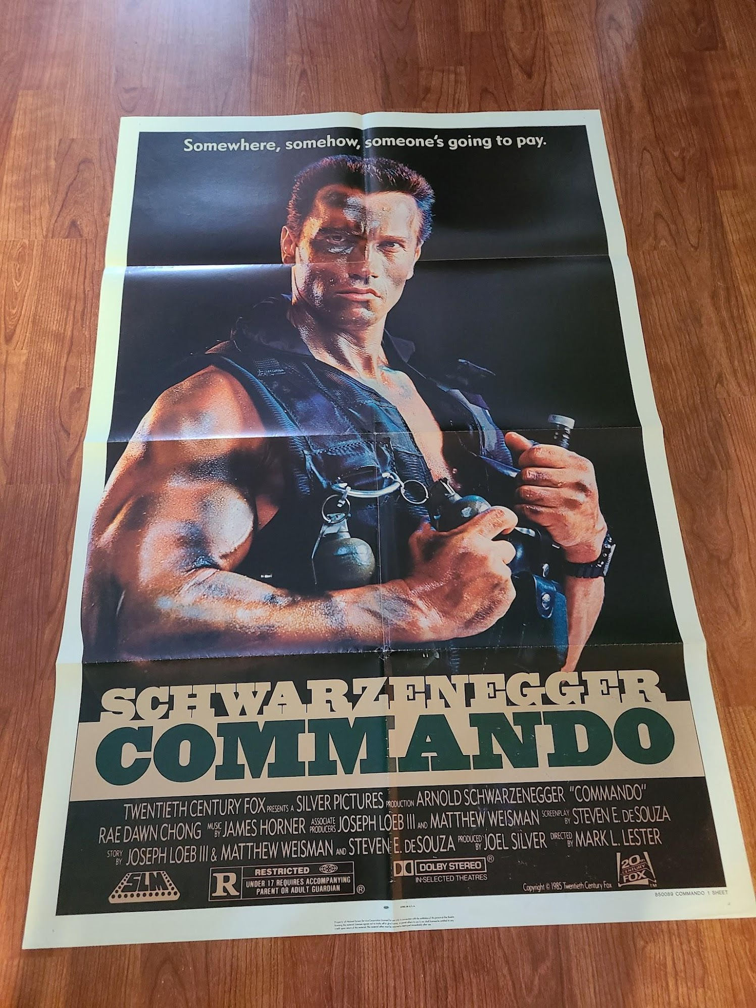 Commando 1985 1 Sheets/US