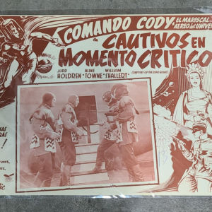 Commando Cody 1953 Mexican Lobby Cards