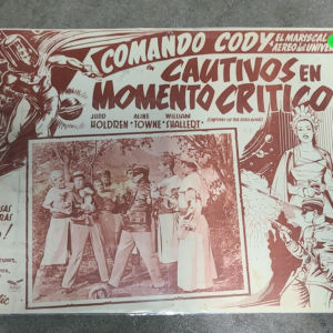 Commando Cody 1953 Mexican Lobby Cards