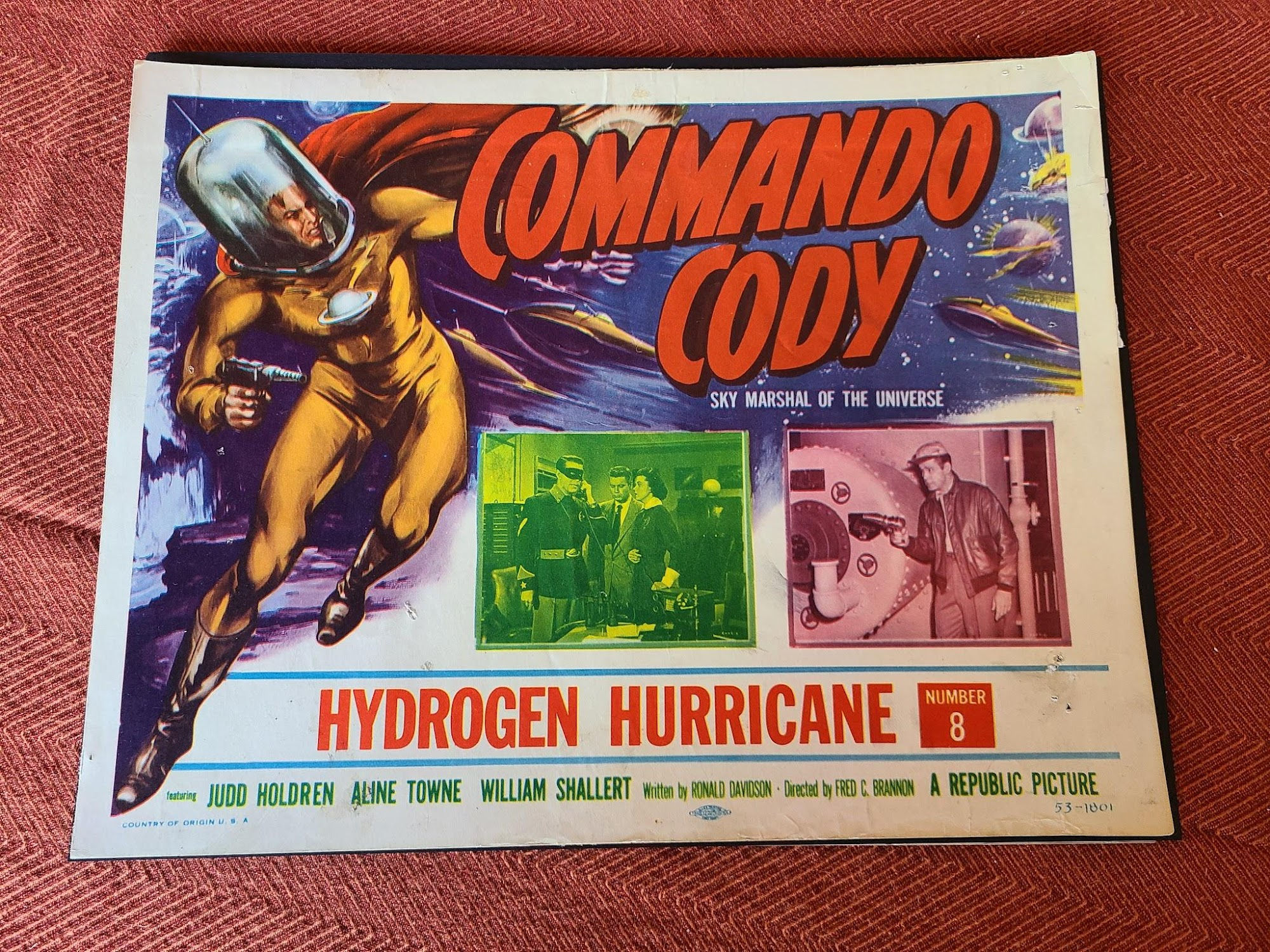 Commando Cody 1953 Scifi/Horror