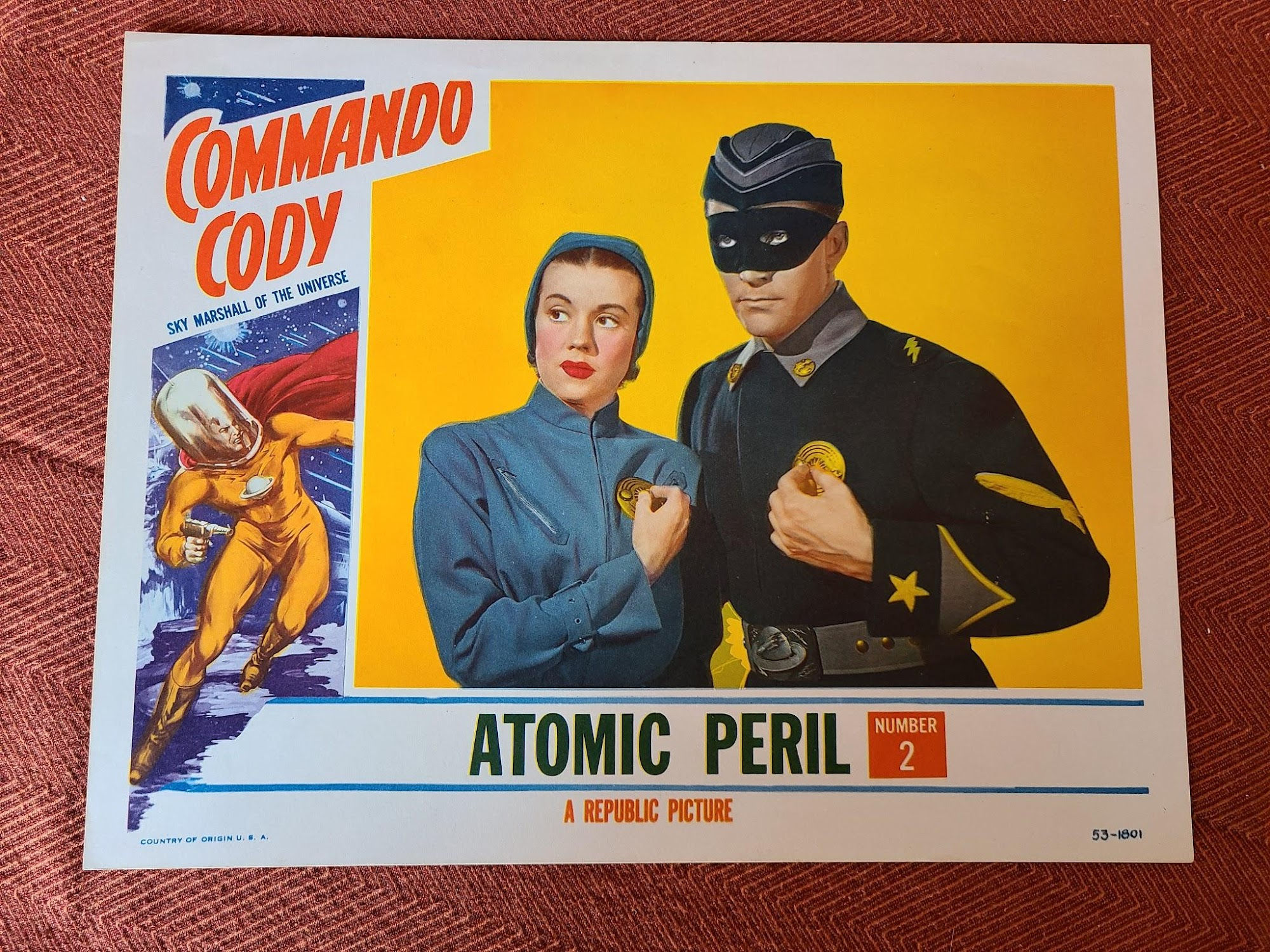 Commando Cody 1953 Scifi/Horror