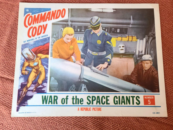 Commando Cody 1953 Scifi/Horror