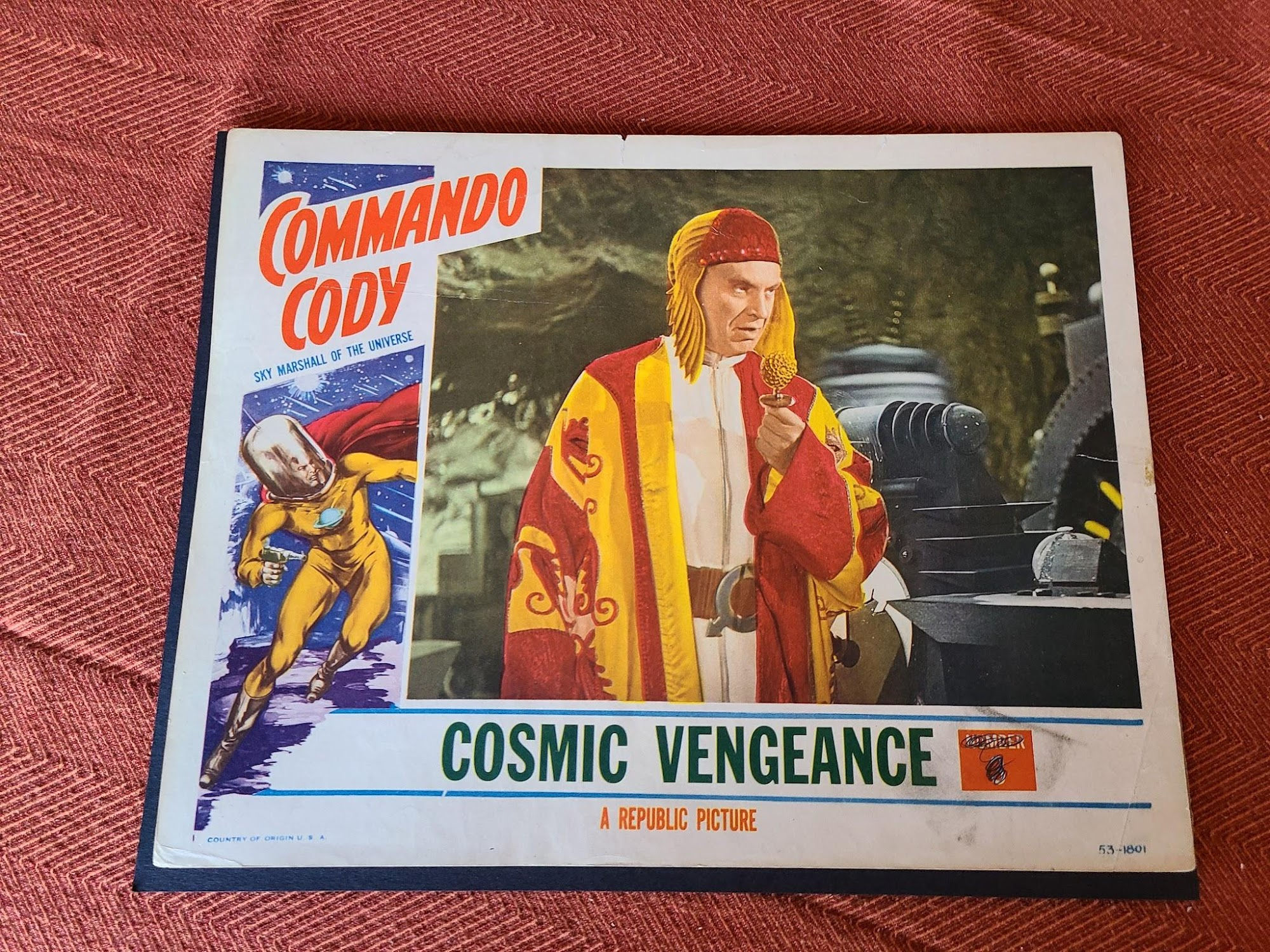 Commando Cody 1953 Scifi/Horror