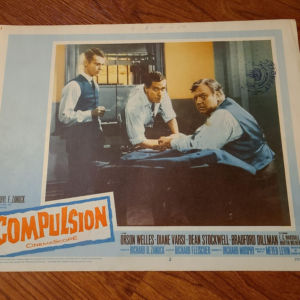 Compulsion 1959 General Lobby Cards
