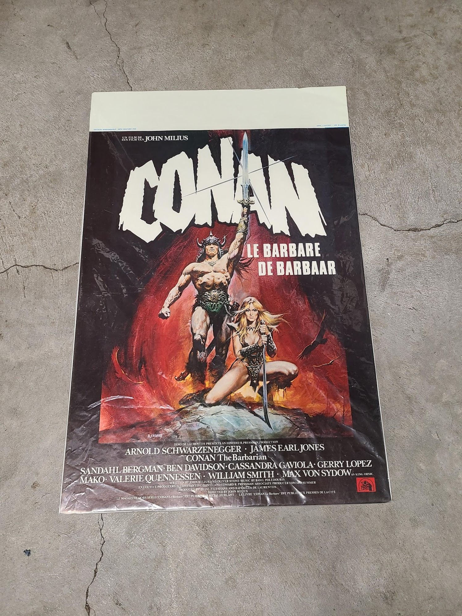 Conan The Barbarian 1982 French