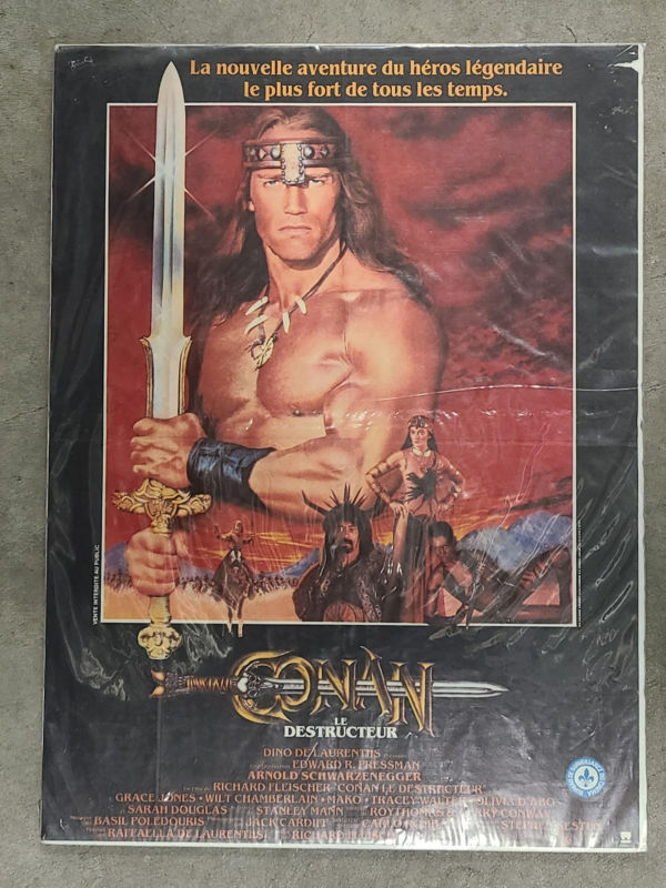 Conan The Destoyer 1984 Belgium