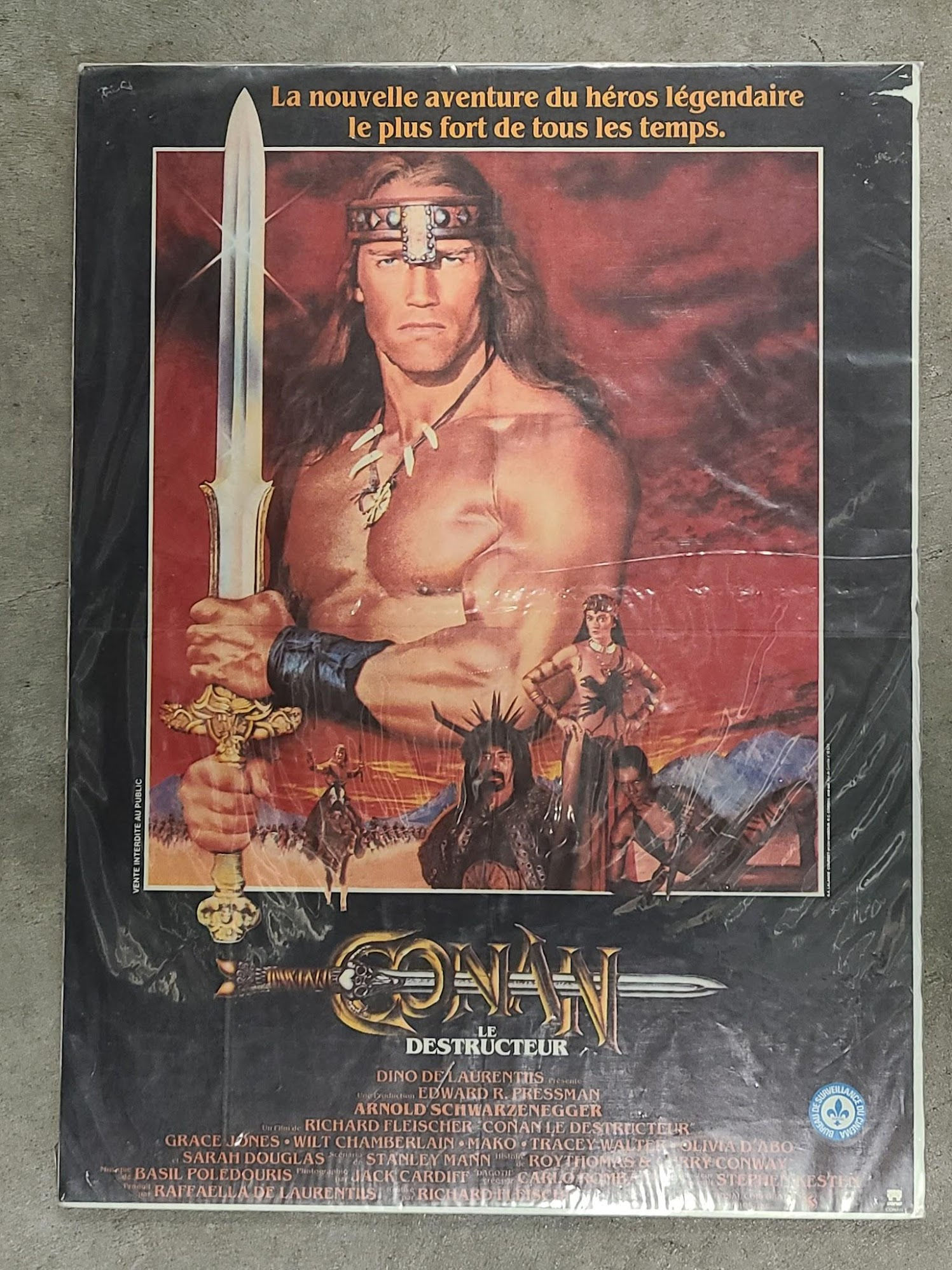 Conan The Destoyer 1984 Belgium