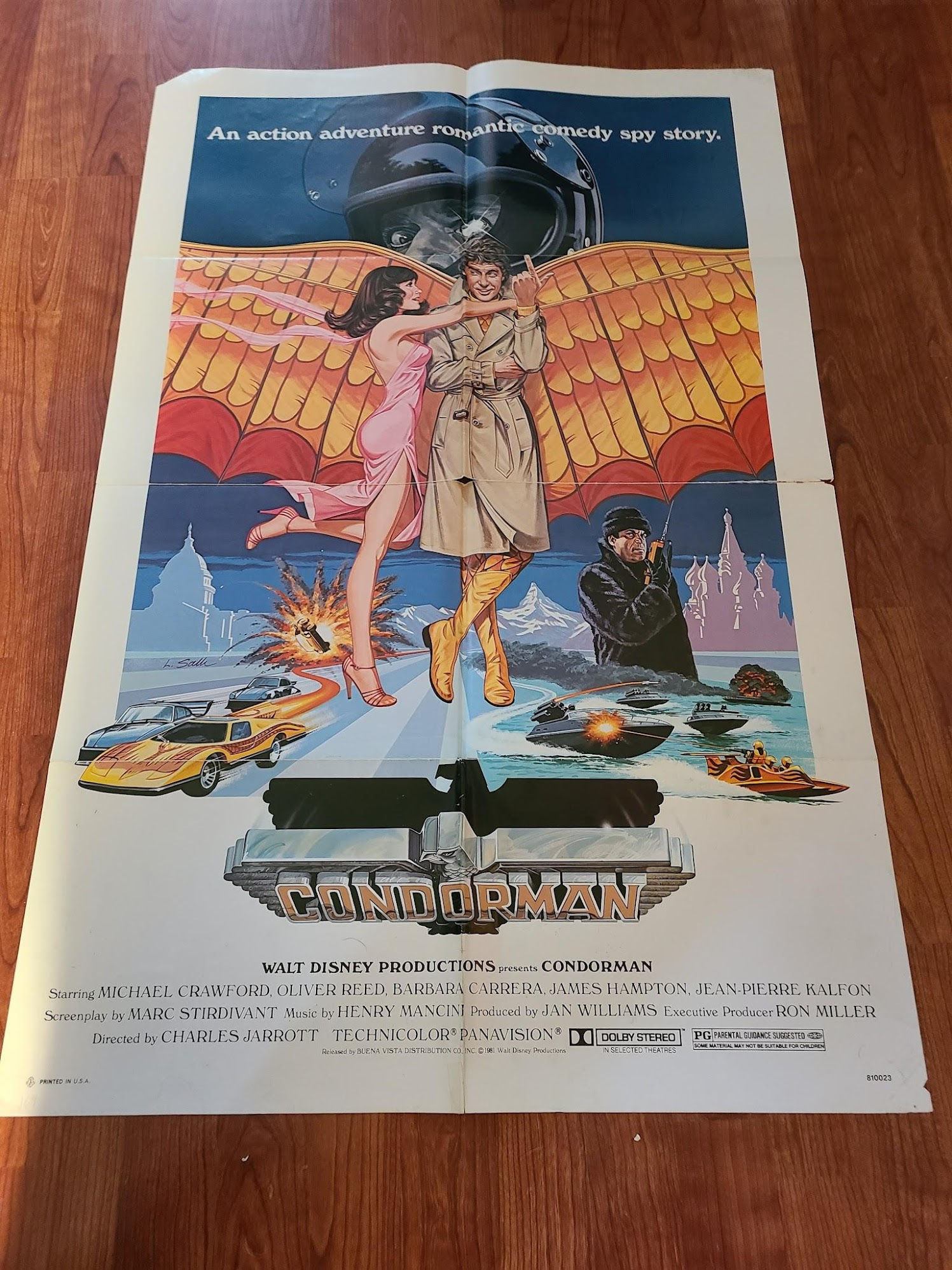 Condorman 1981 1 Sheets/US