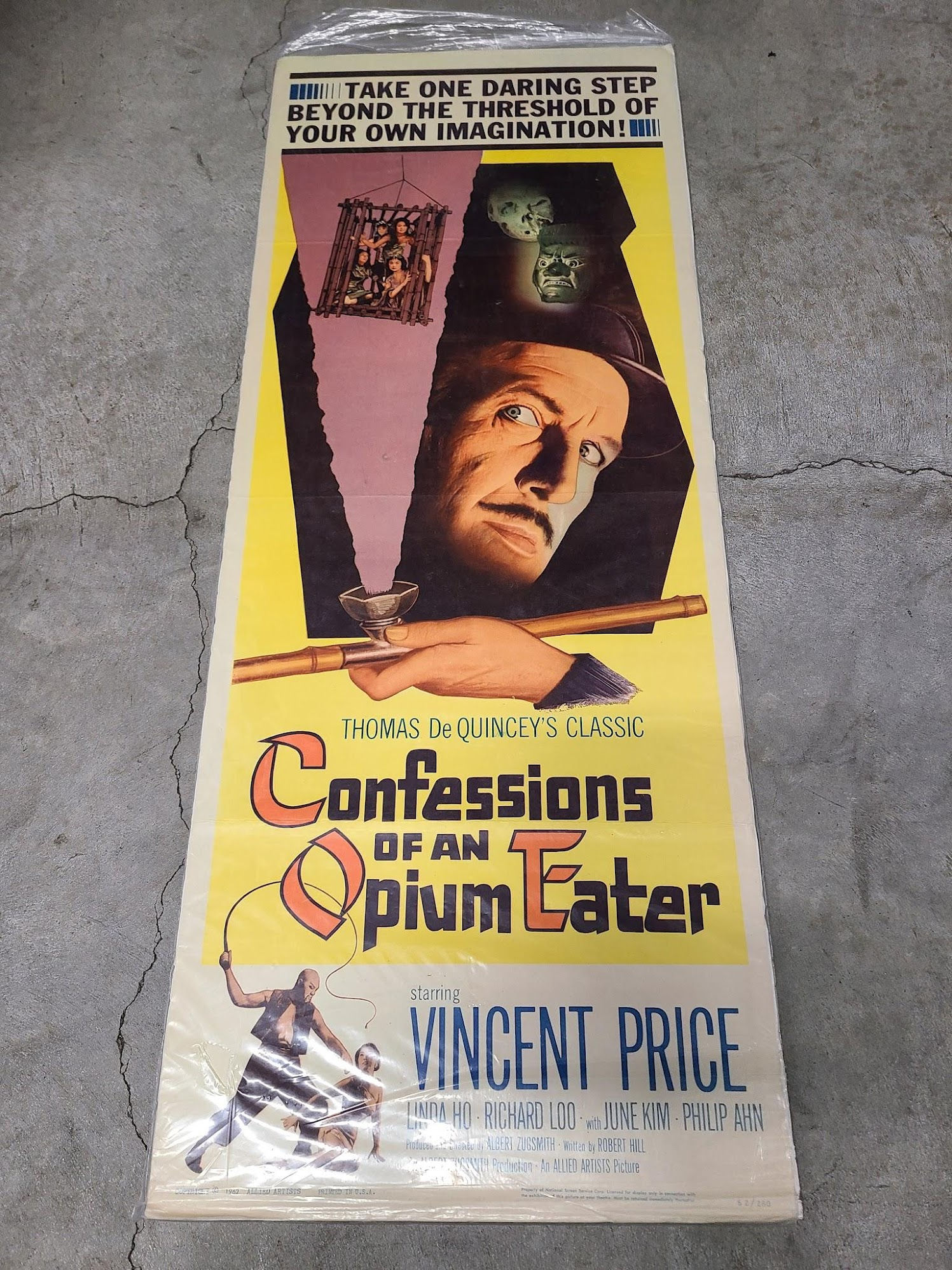 Confessions Of An Opium Eater 1962 Inserts