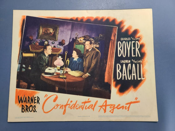 Confidential Agent 1945 General Lobby Cards