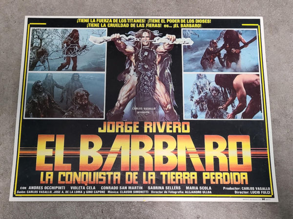 Conquest 1983 Mexican Lobby Cards