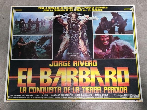 Conquest 1983 Mexican Lobby Cards