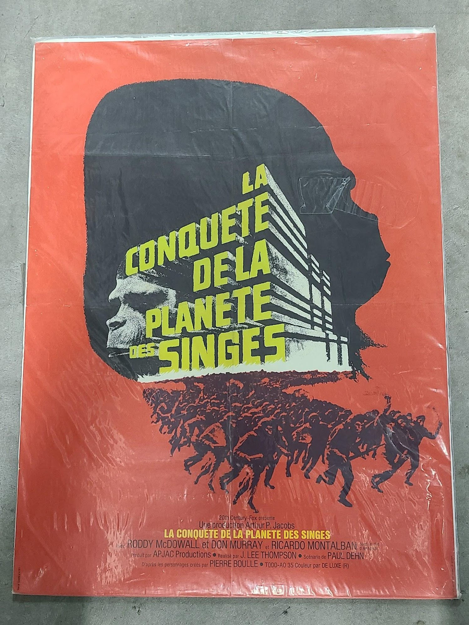 Conquest Of The Planet Of The Apes 1972 French