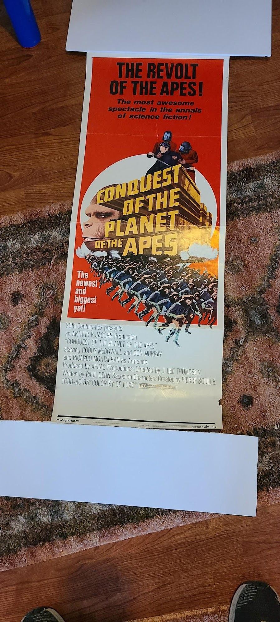 Conquest Of The Planet Of The Apes 1972 Inserts