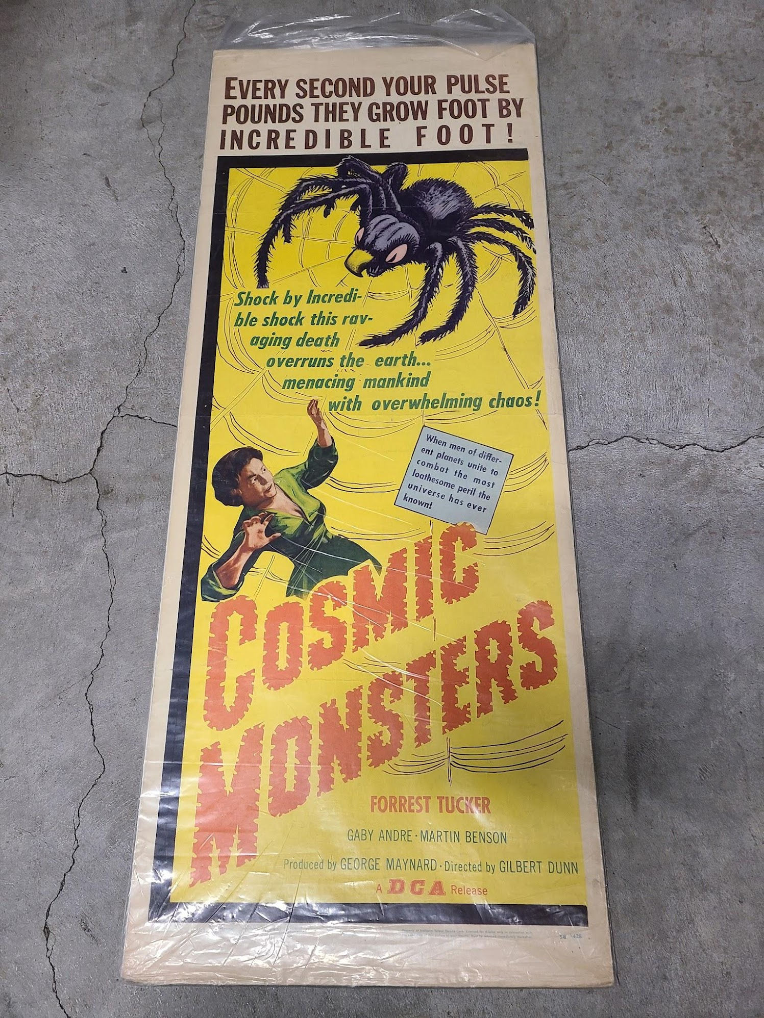 Cosmic Monsters 1958 Inserts