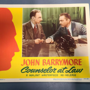 Counselor At Law 1933 General Lobby Cards