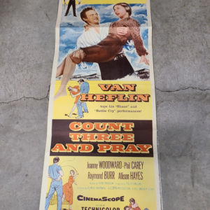 Count Three and Pray 1955 Inserts