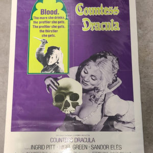 Countess Dracula 1972 1 Sheets/US