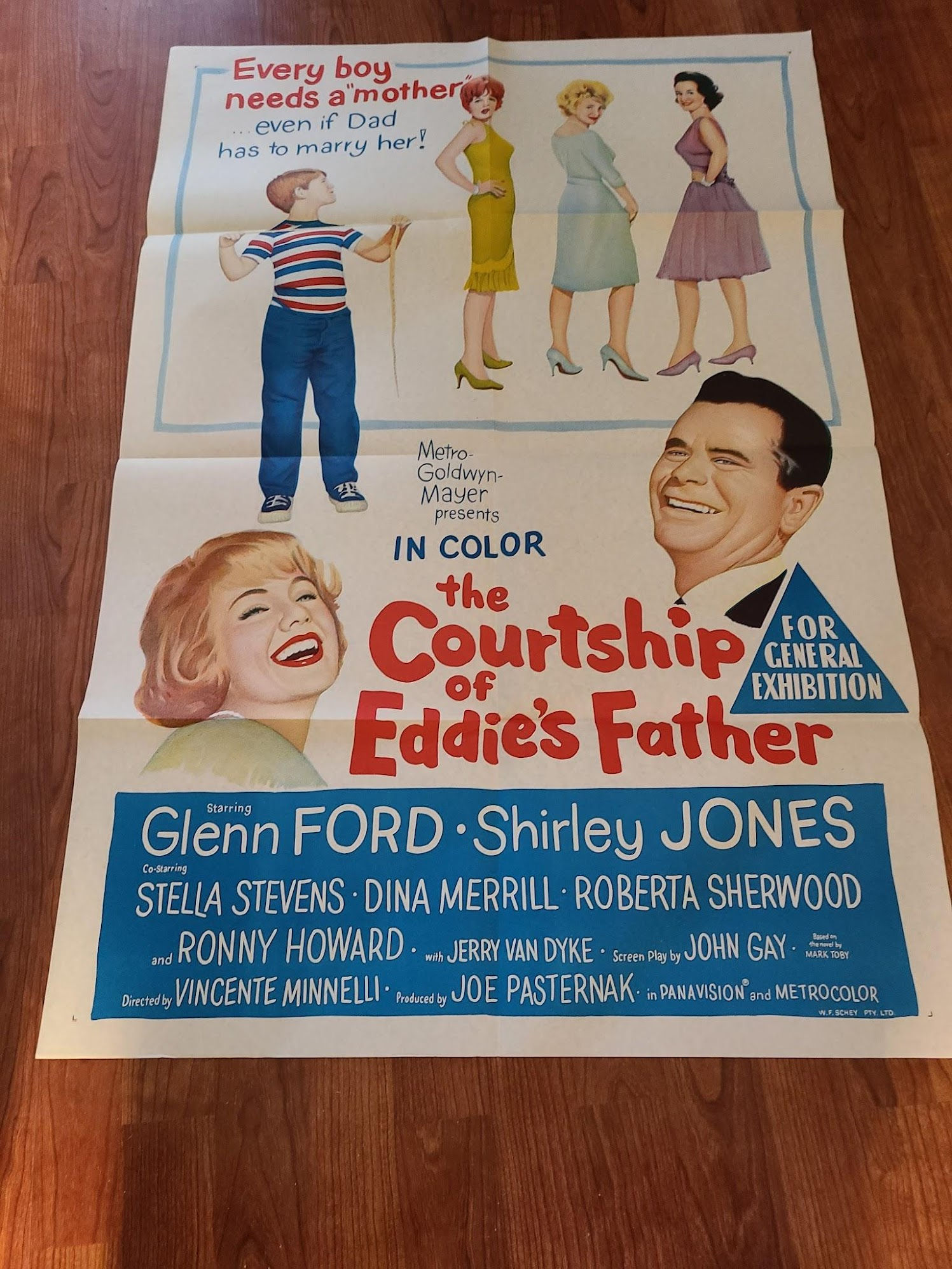 Courtship Of Eddie's Father 1963 1 Sheets/US