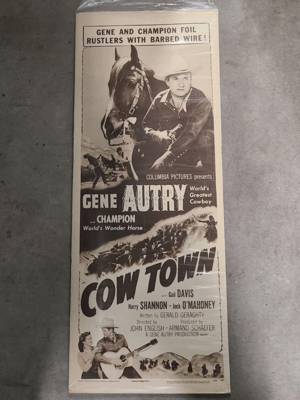 Cow Town 1950 Inserts