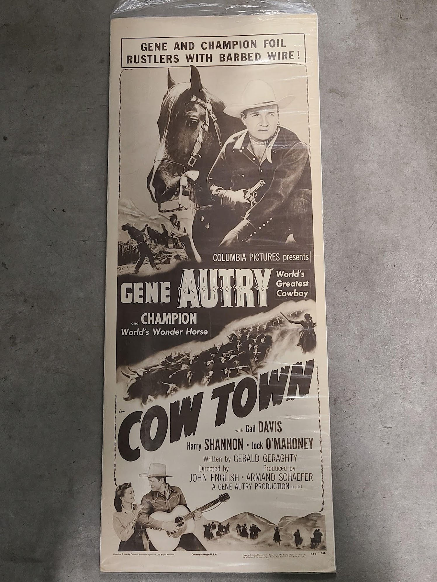 Cow Town 1950 Inserts
