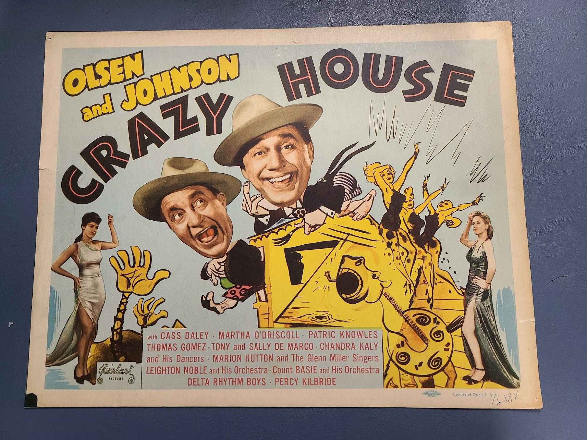 Crazy House 1943 Title Cards
