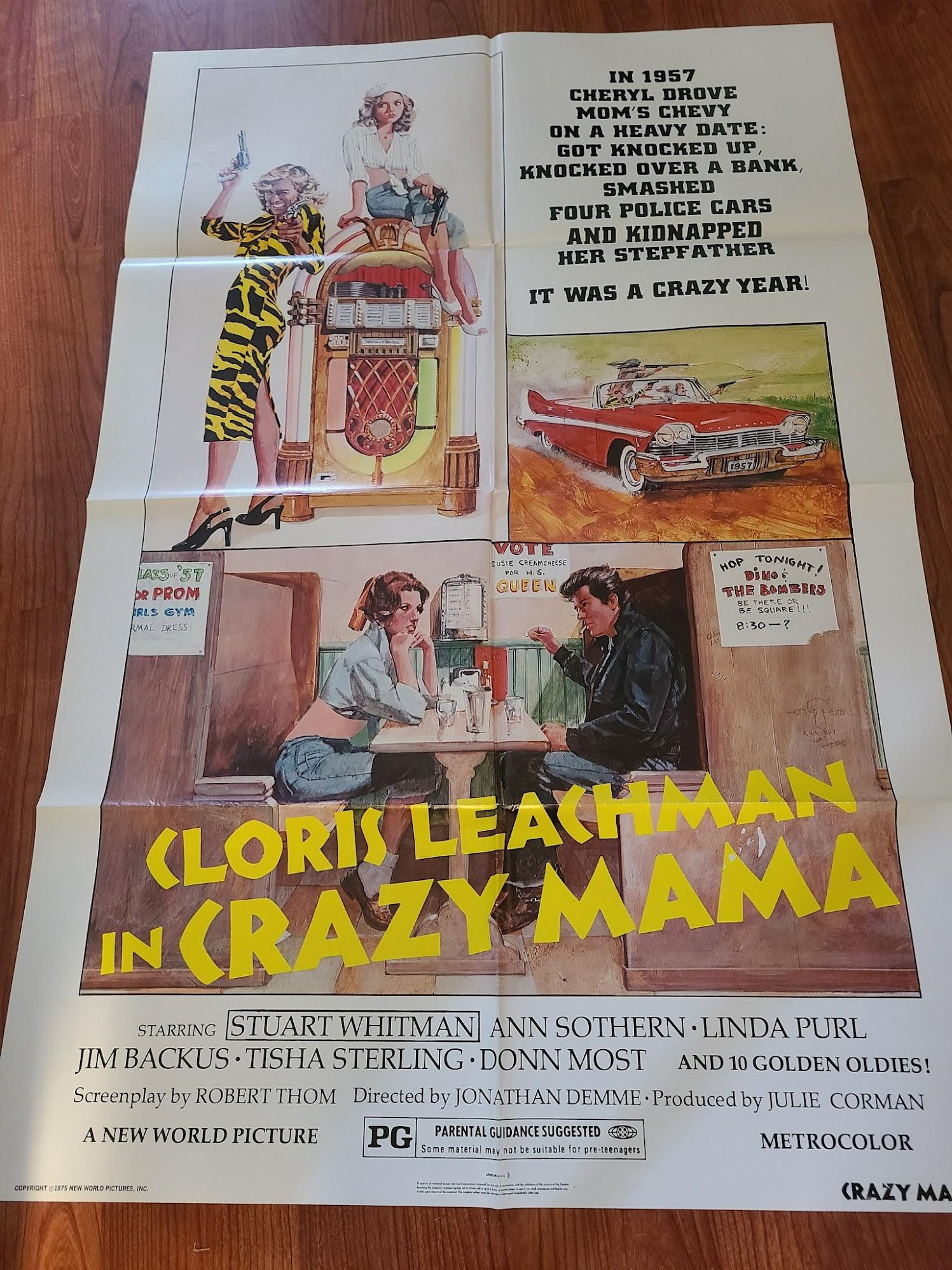 Crazy Mama 1975 1 Sheets/US