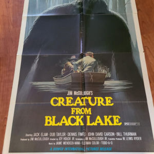 Creature from Black Lake 1976 1 Sheets/US
