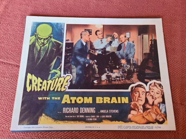 Creature With The Atom Brain 1955 Scifi/Horror