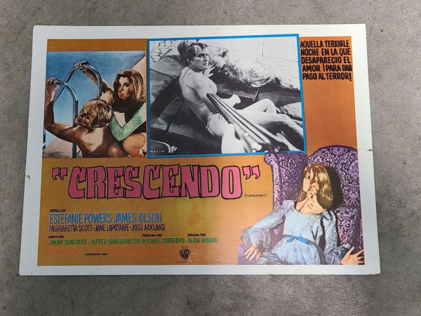 Crescendo 1970 Mexican Lobby Cards