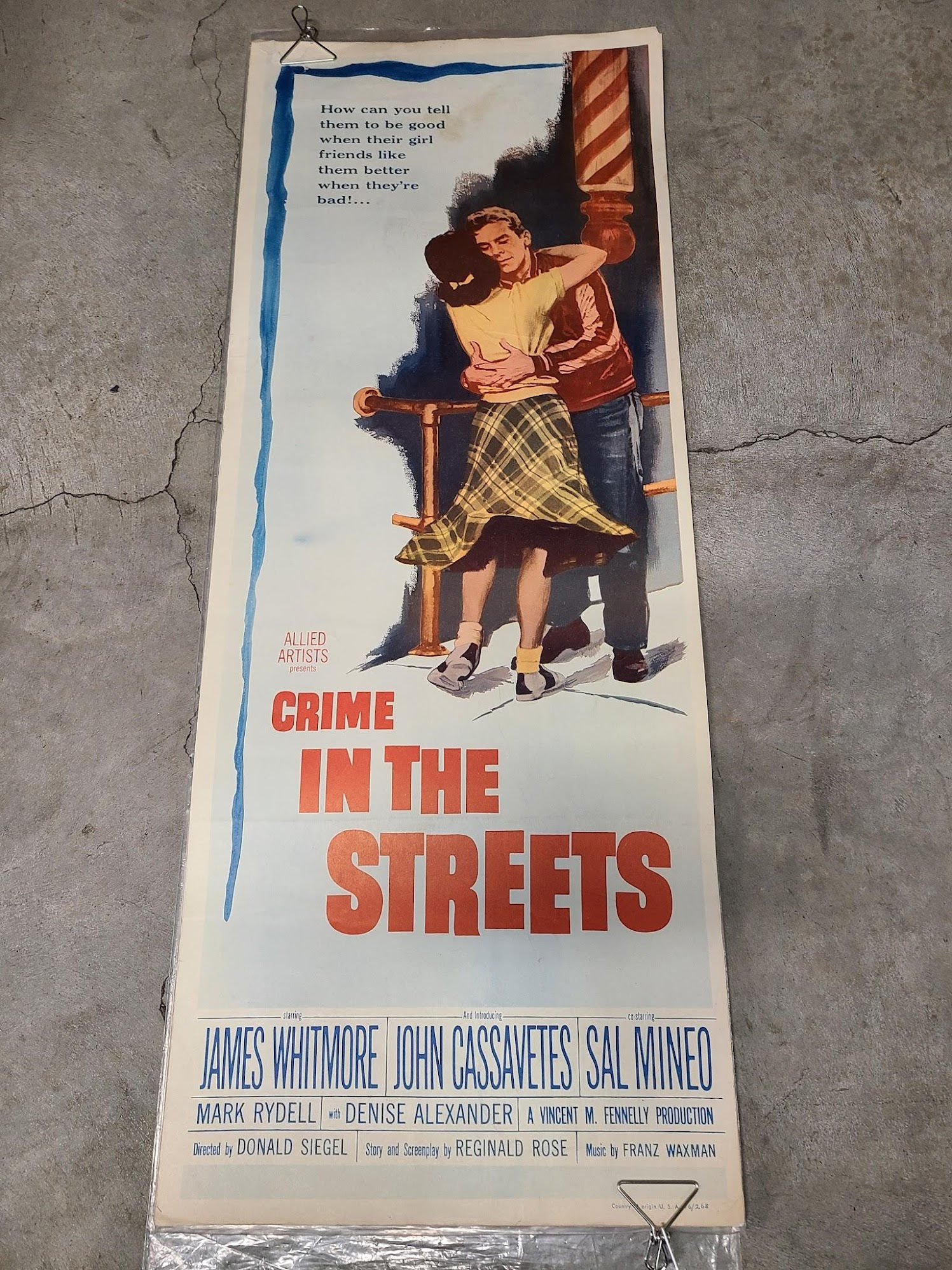 Crime In The Streets 1956 Inserts