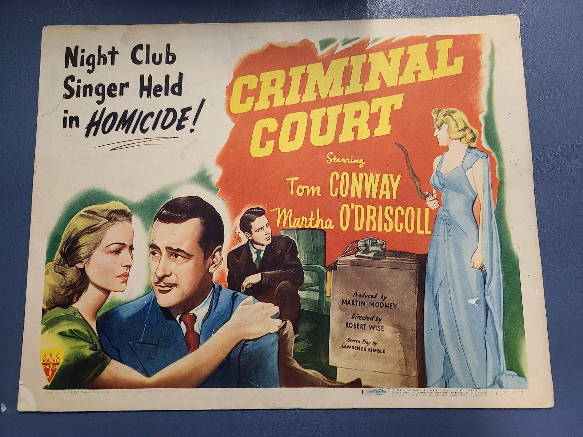 Criminal Court 1946 Title Cards