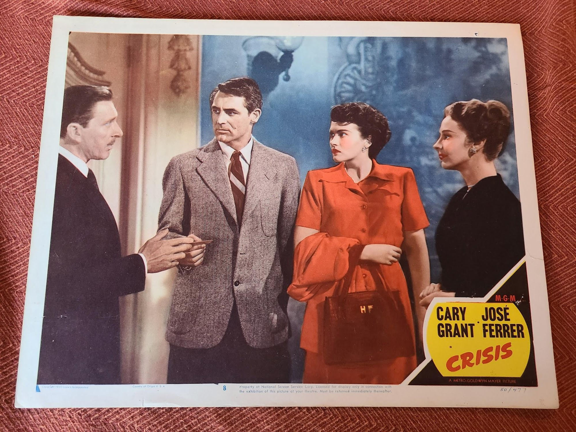 Crisis 1950 General Lobby Cards