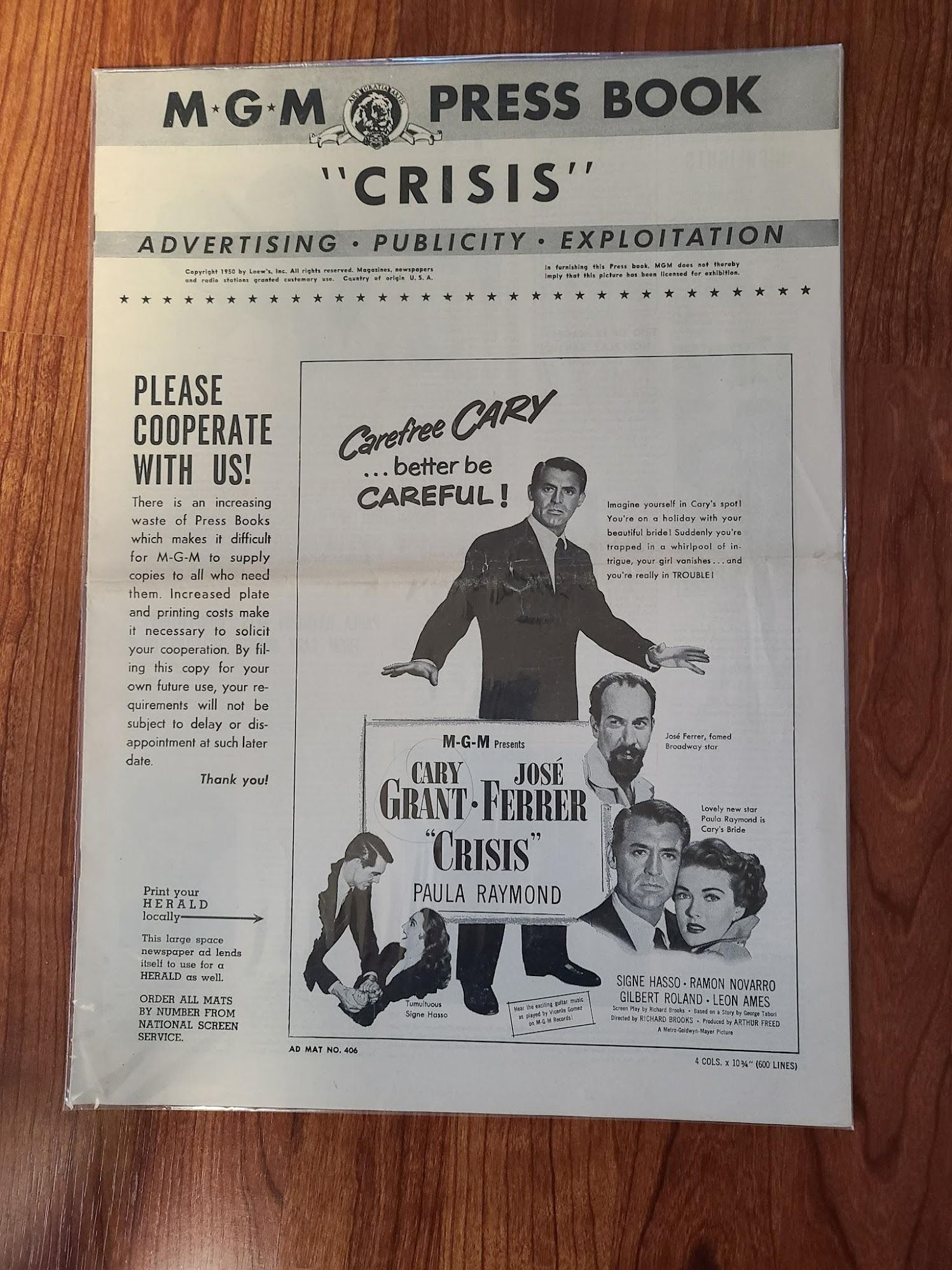 Crisis 1950 Press Books